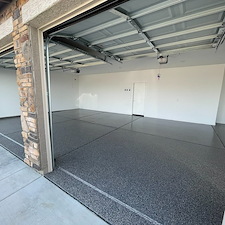 Durable-Polyaspartic-Garage-Floor-Coating-Project-Completed-in-Vail-AZ 1